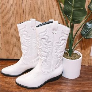 White Cowgirl Boots